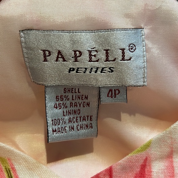 Papell butterfly print dress - Picture 5 of 5